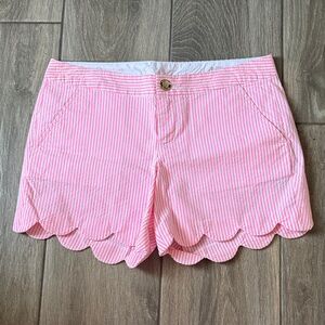 Lilly Pulitzer Pink Striped Shorts